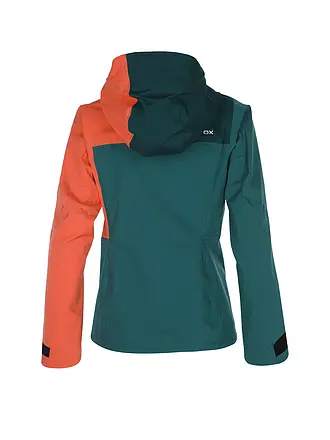 ORTOVOX | Giacca da sci alpinismo da donna Ortler 3L con cappuccio | petrol